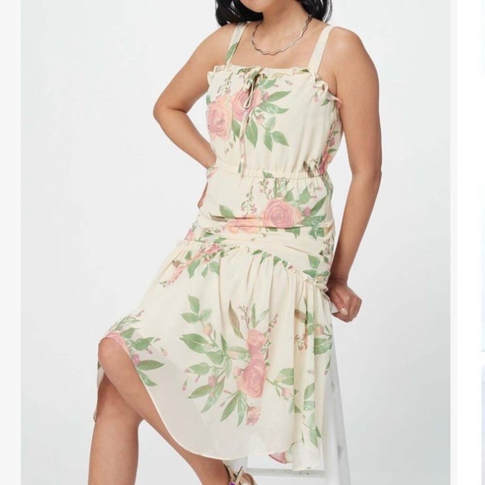 All Worthy Floral Boho Cottagecore Dress NWOT Plus Size 3x